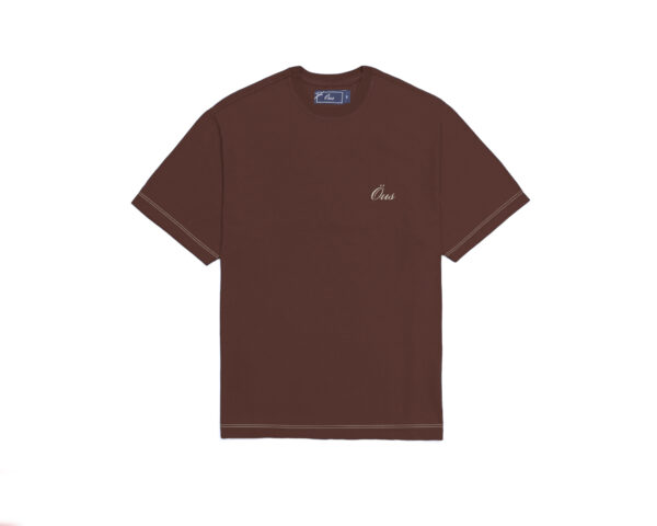 Camiseta Öus Heavy Script Chocolate