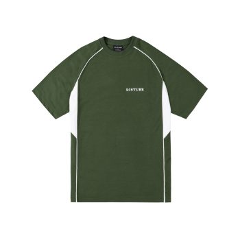 Camiseta Disturb Cutline Division Green