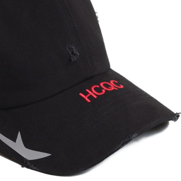 Boné Quadro creations x High HCQC Distressed Black - Imagem 2