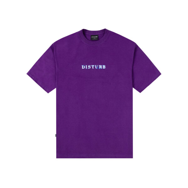 Camiseta Disturb Heat Logo Purple
