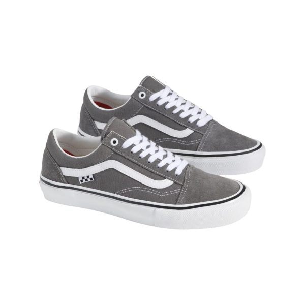 Tênis Vans Old Skool Skate Pewter White