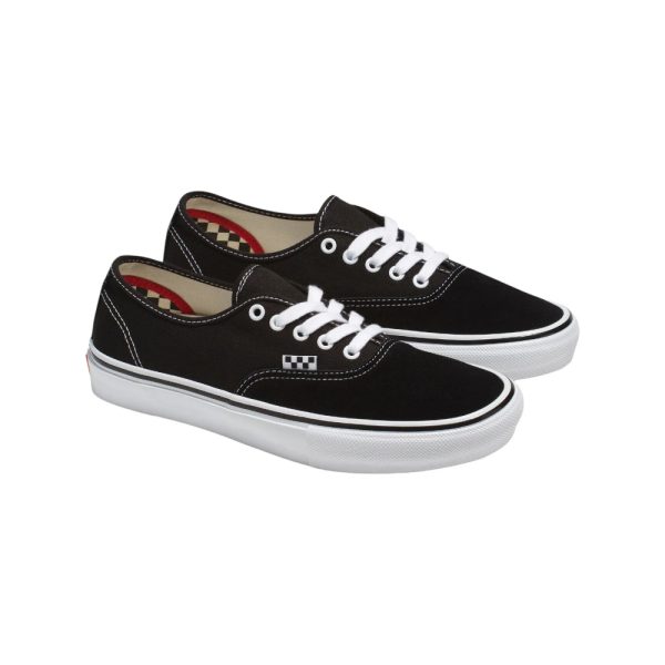 Tênis Vans Skate Authentic Black White