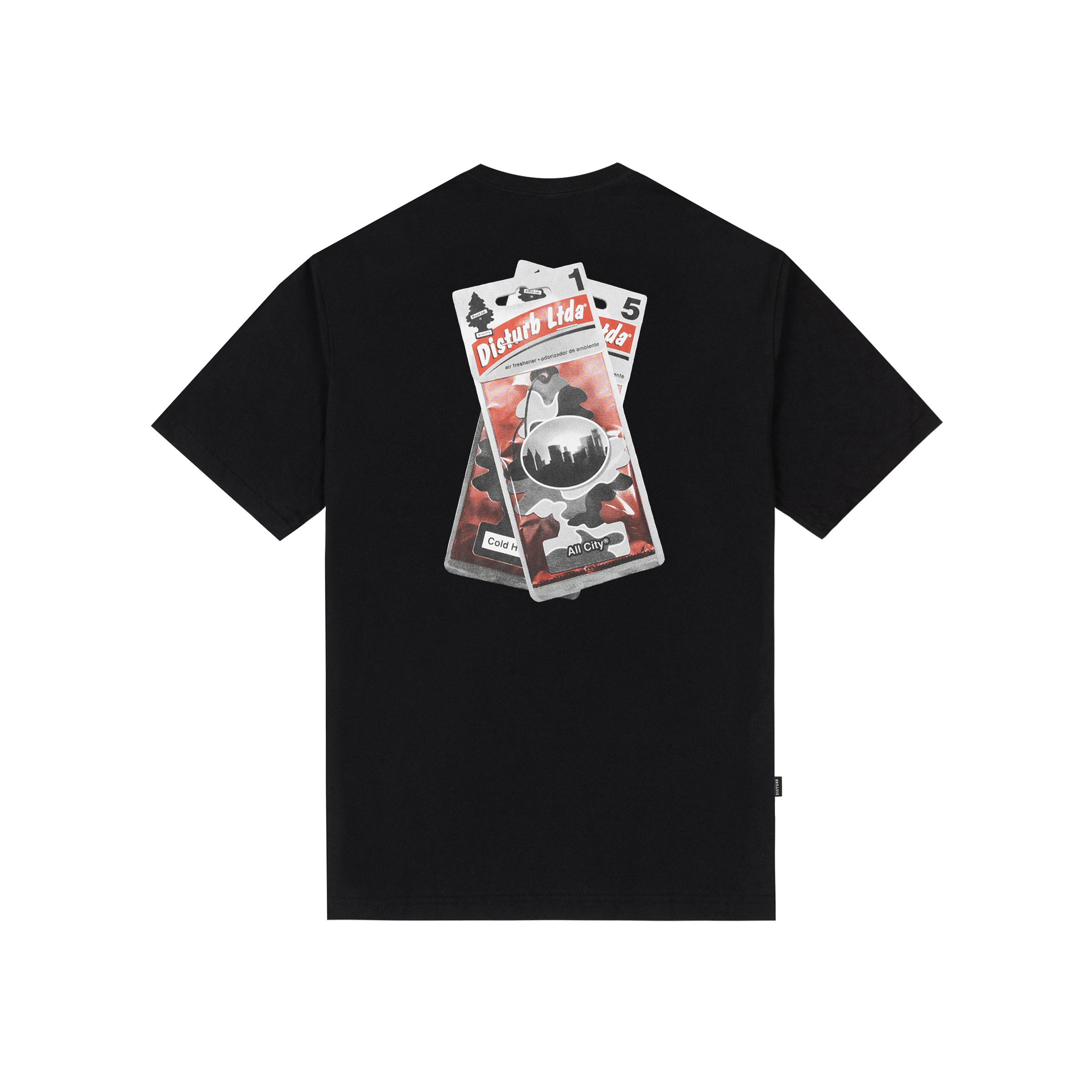 Air freshner T-shirt in Black Black