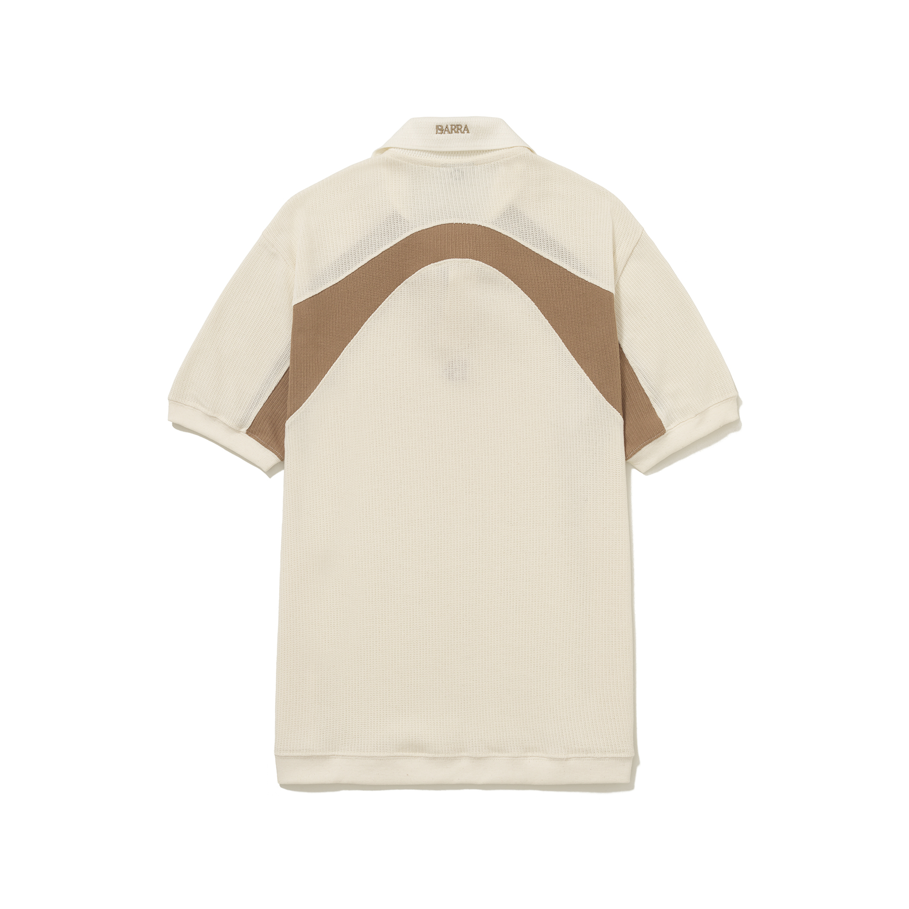 CAMISA POLO CLASSICA B LOGO OFF WHITE VERSO