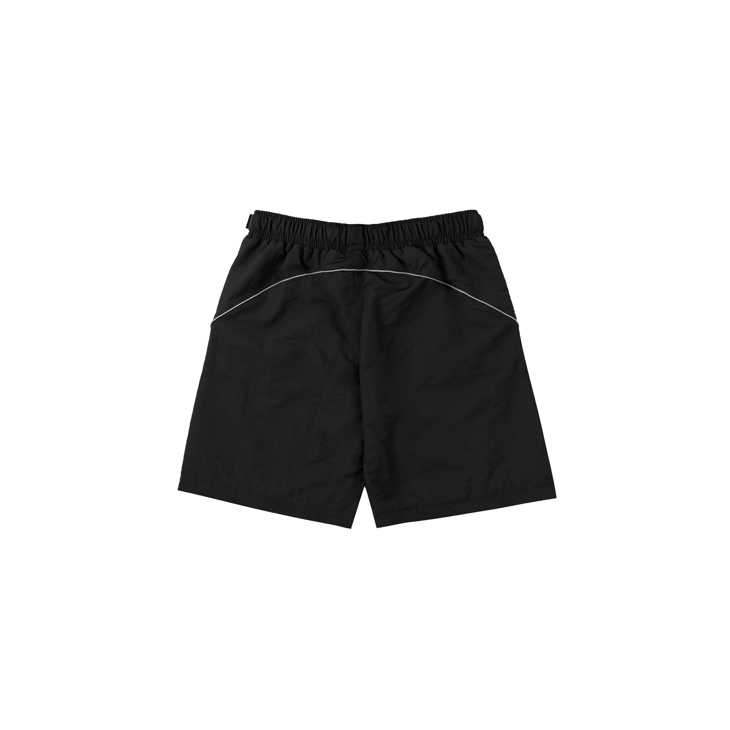 Reflective Shorts in Black Back