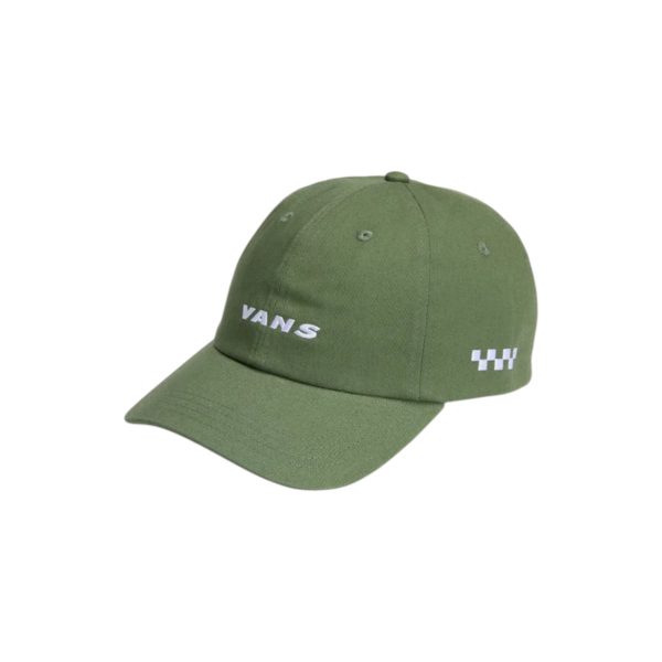 Boné Vans check side curved bill jockey Verde