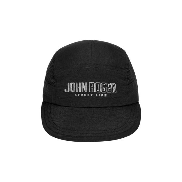 Boné John Roger Five panel Preto