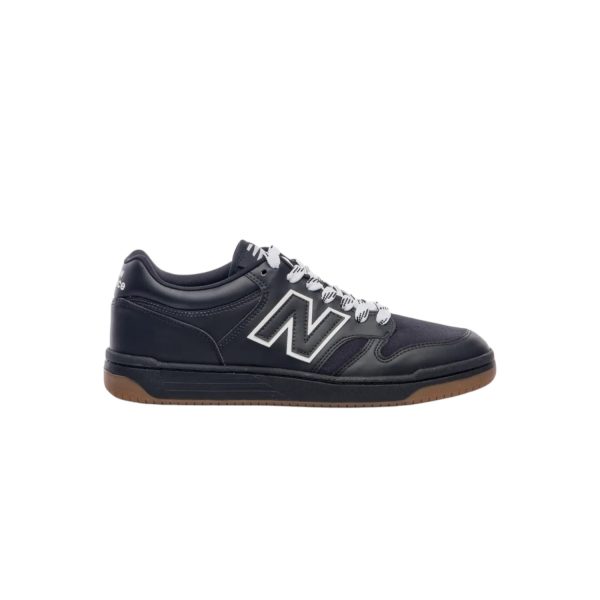 Tênis New Balance 480 Preto Branco Natural