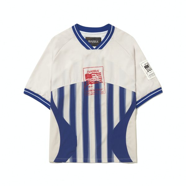 Camiseta Barra Crew Jersey Postal Off White