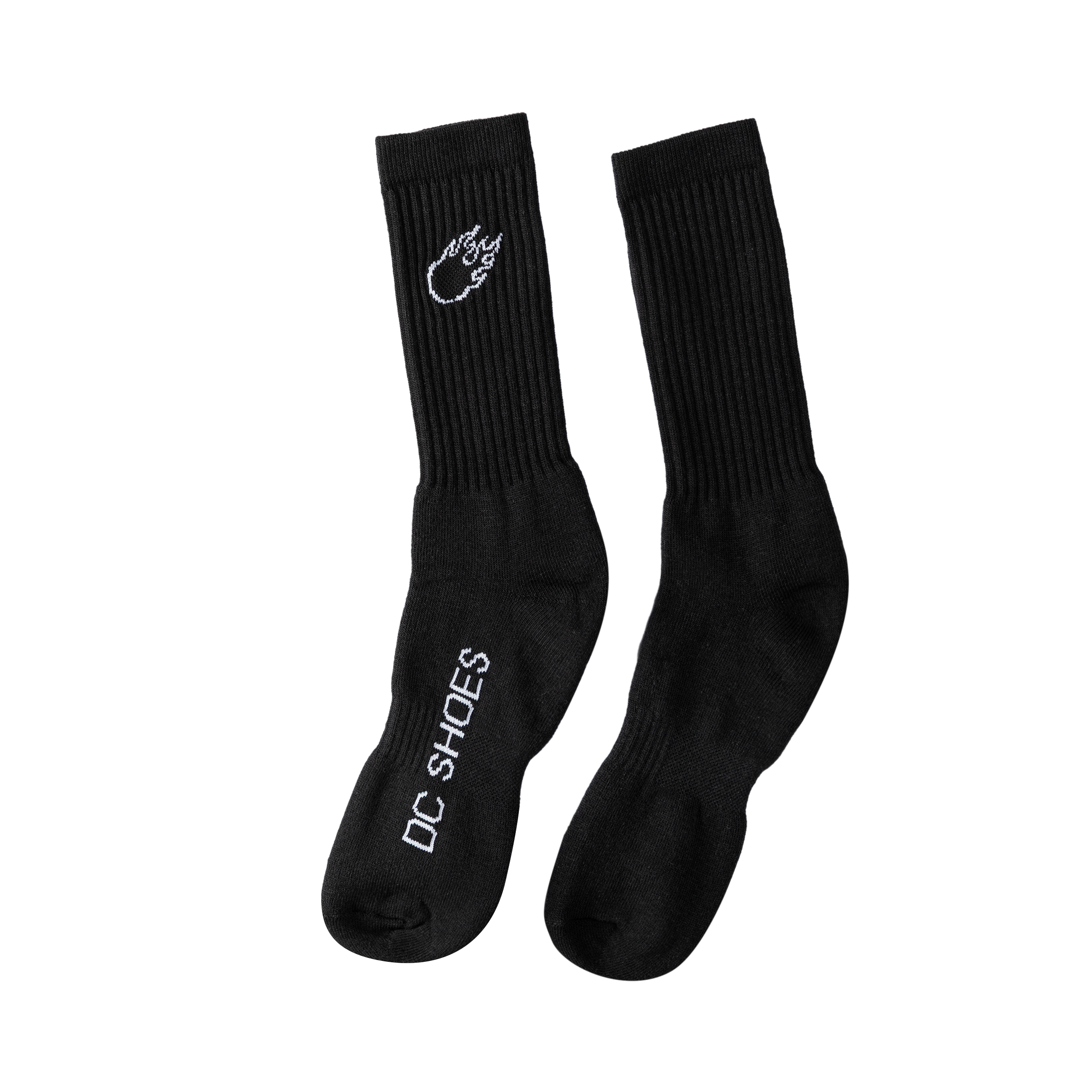 Socks_HIGHxDC_Black_Back