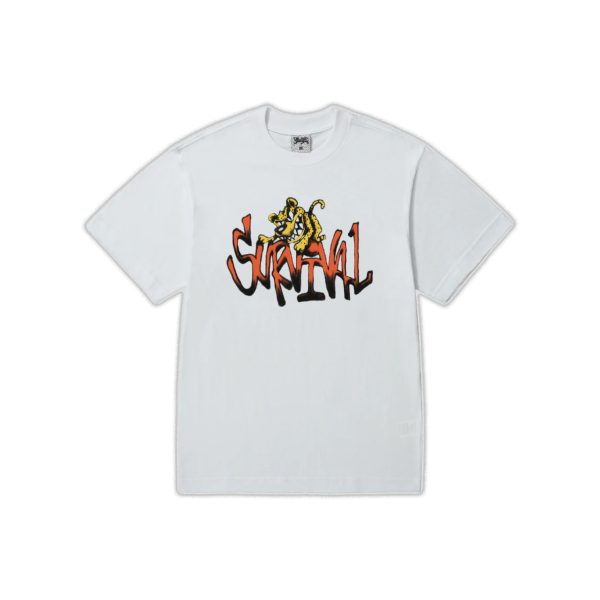 Camiseta Survival Mascote Branca