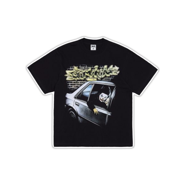 Camiseta Survival Coringa Preta