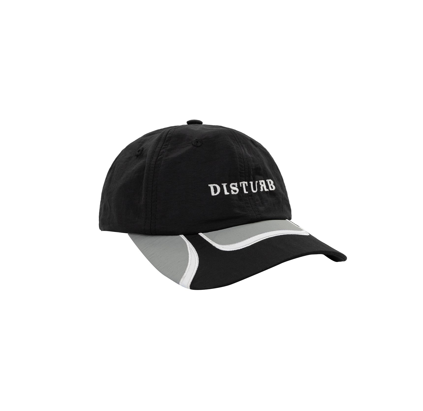 BONÉ DAD HAT LAYERED PRETO