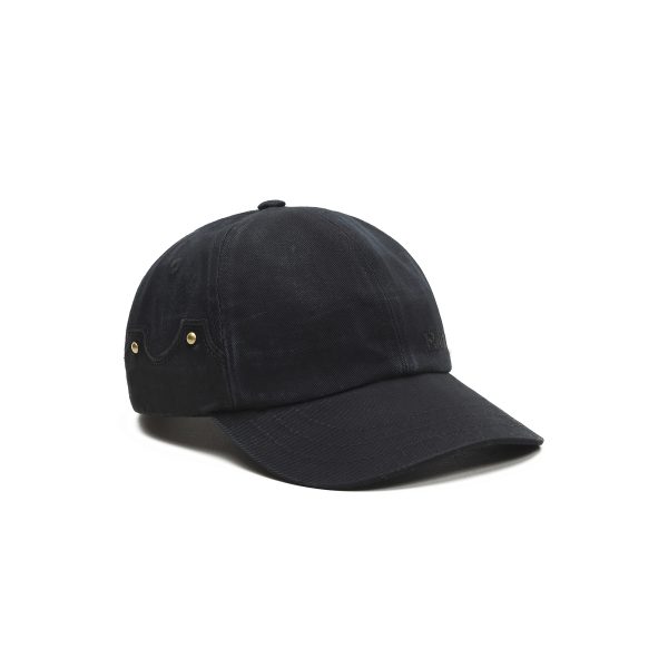 Boné Barra Six Panel “Barra Logo” Preto Estonado