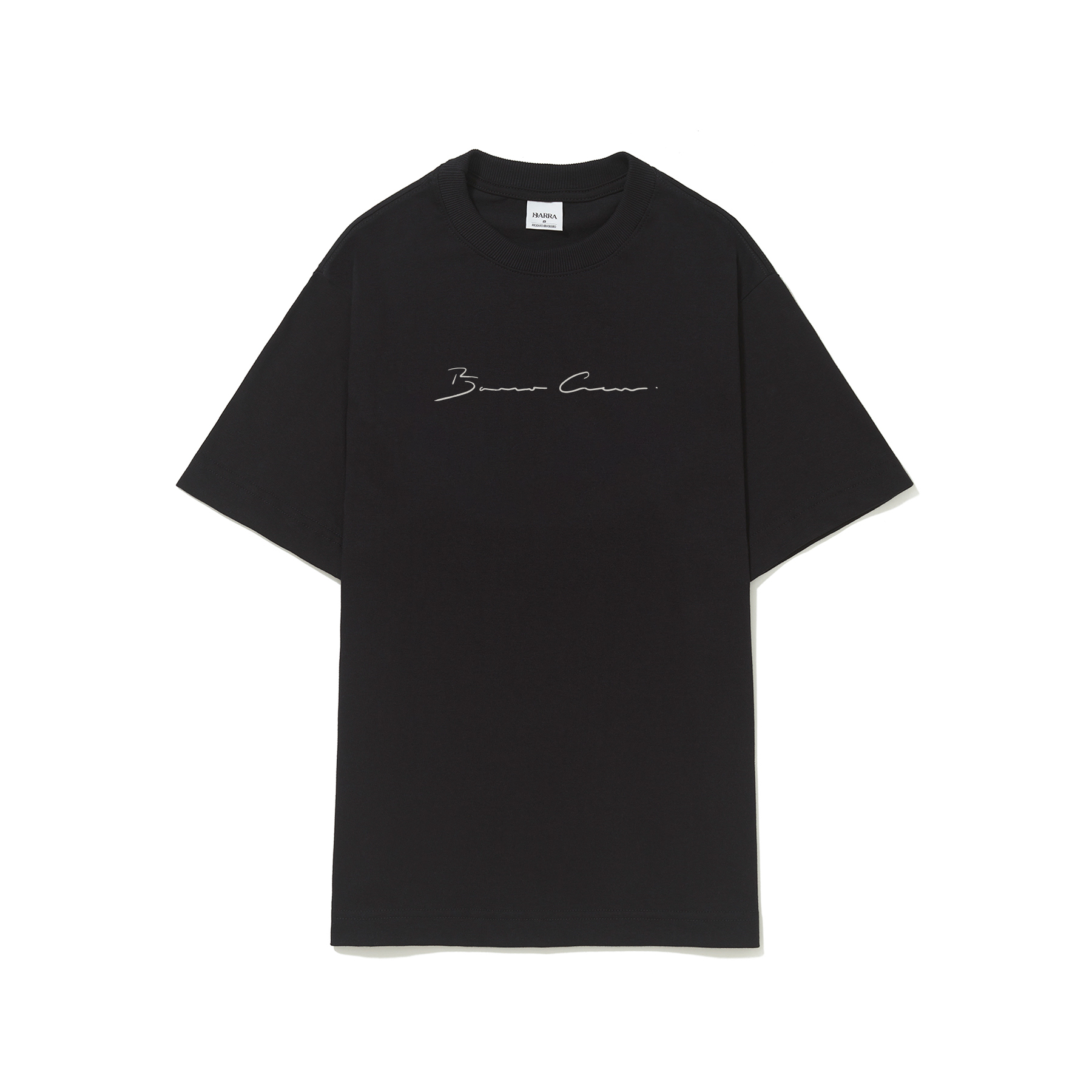 CAMISETA BARRA LIRICA PRETA FRENTE