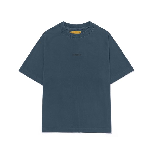 Camiseta Barra Logo Azul Estonado
