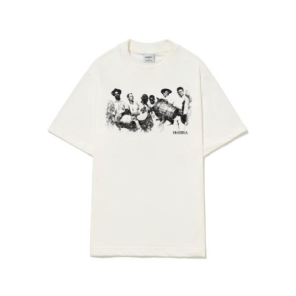 Camiseta Barra Congada Off White