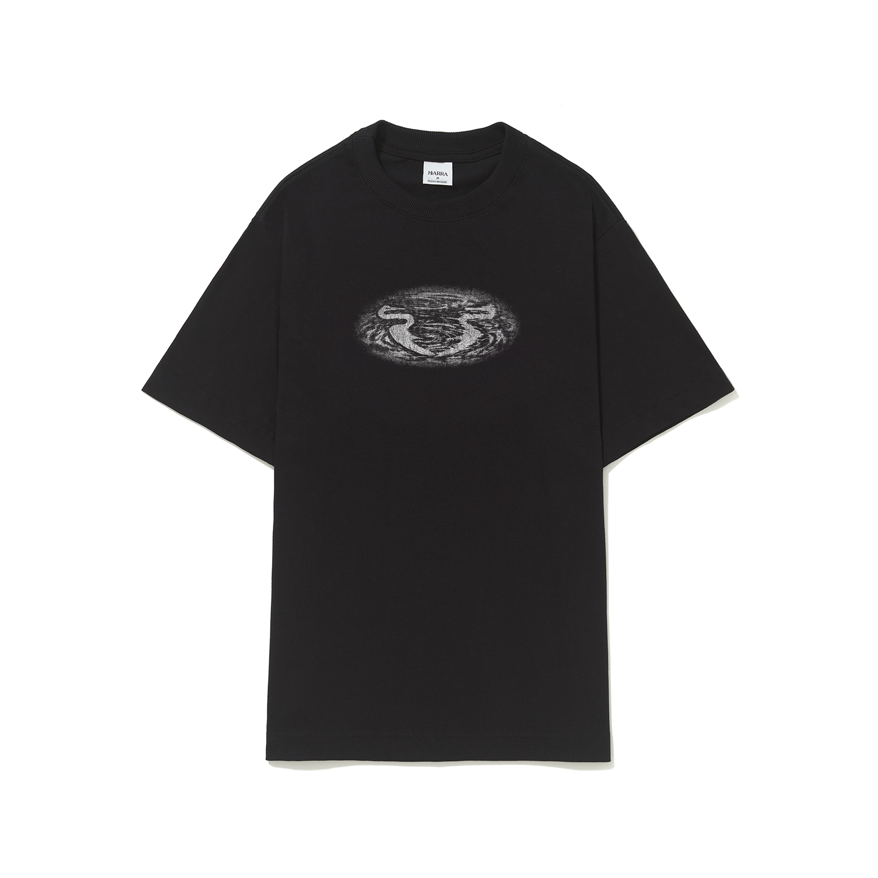 CAMISETA EMBIENTE MANGUE PRETA FRENTE