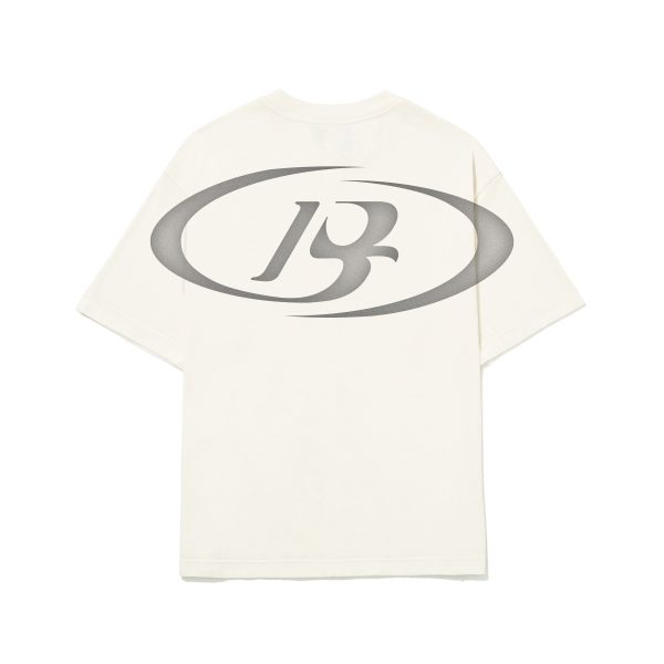 Camiseta Barra Goods B Estencil Off White