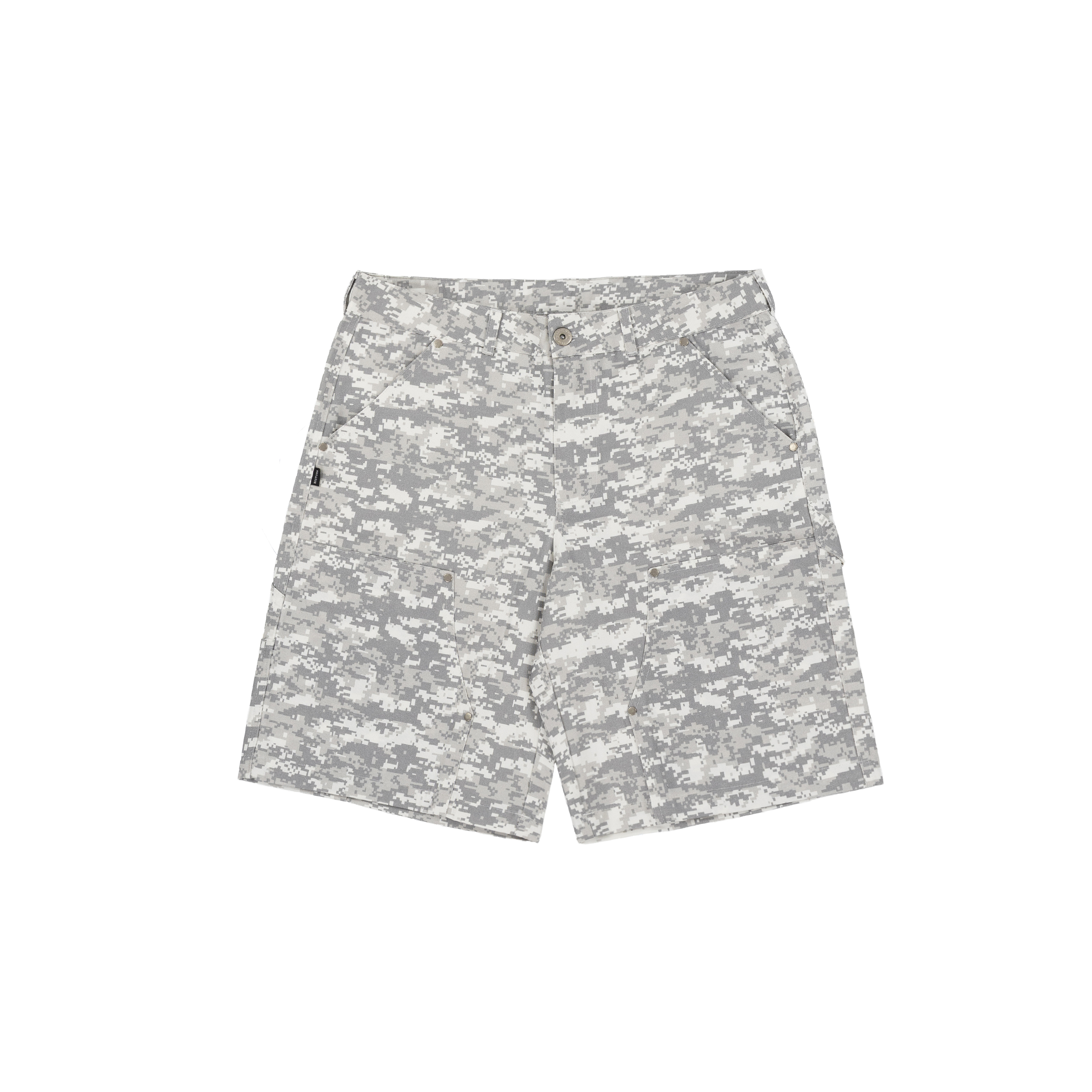 DIGITAL CAMO SHORTS CINZA