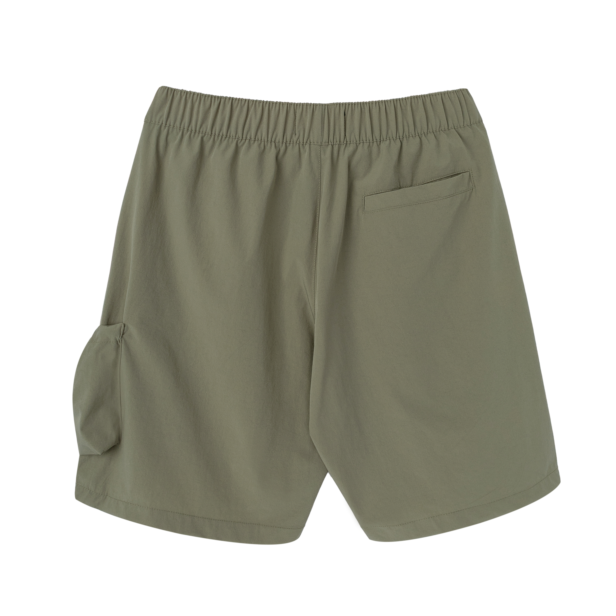Ripstop_Camping_Shorts_Green_Back
