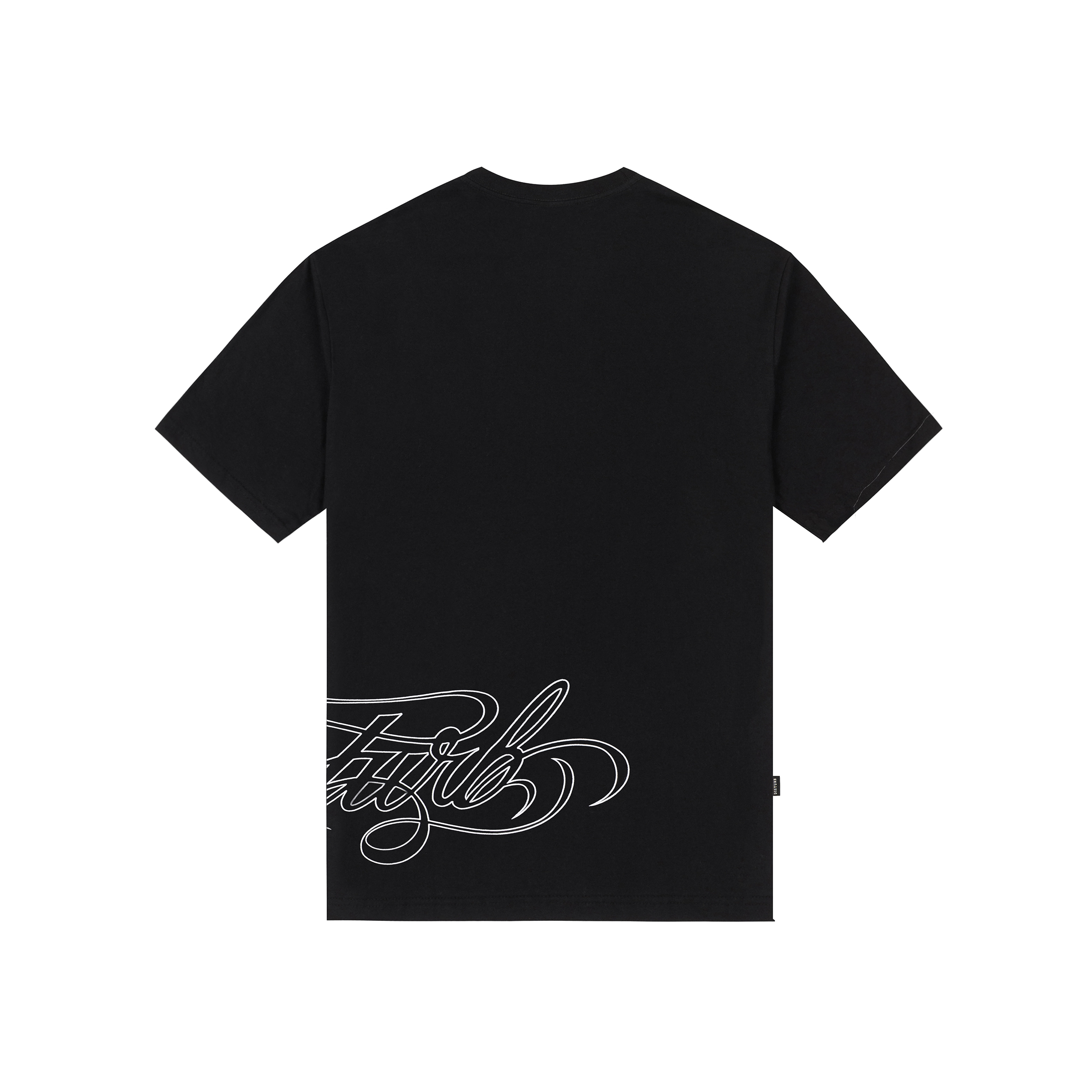 T-SHIRT SCRIPT PRETA COSTAS
