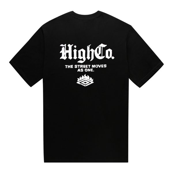 Camiseta High X Umbro Street Unit Black