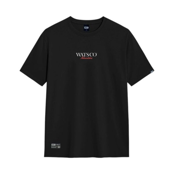 Camiseta Wats Adventure Preta
