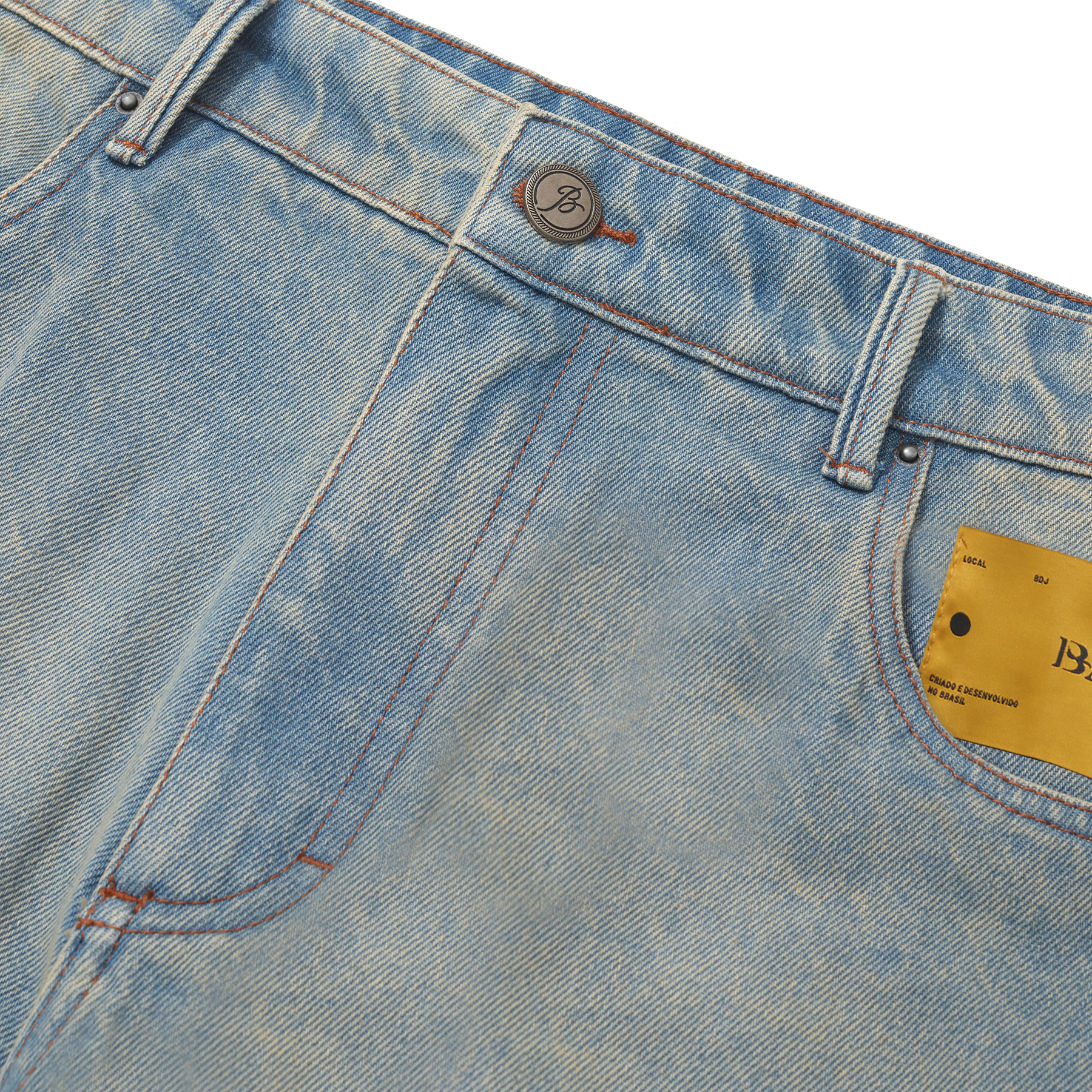 CALÇA JEANS CLÁSSICA AZUL [DETALHE-1]