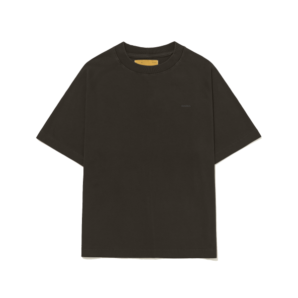 Camiseta Clássica Barra Logo Marrom Estonada