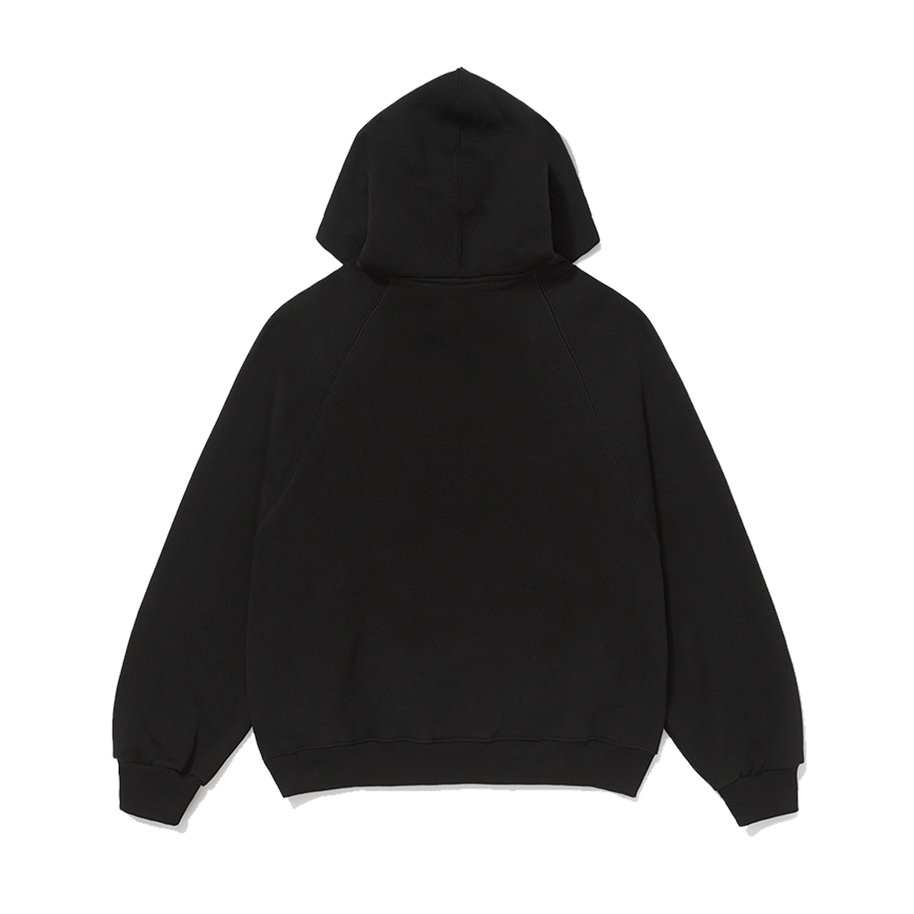 MOLETOM CLÁSSICO BARRA LOGO PRETO [VERSO]