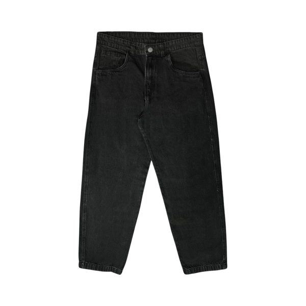 Calça John Roger Jeans Straight Cóz Black Stoned