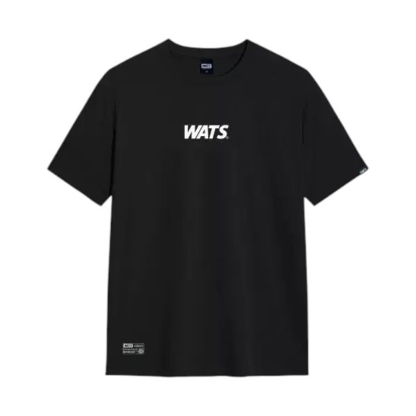 Camiseta Wats Logo Central Preta