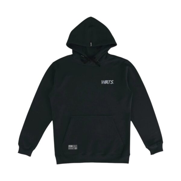 Moletom Wats Logo Reflex Preto