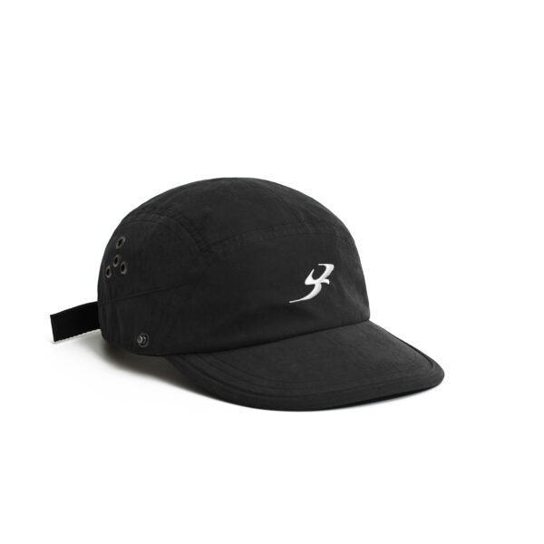 Boné Five Panel Barra Crew Leve Preto