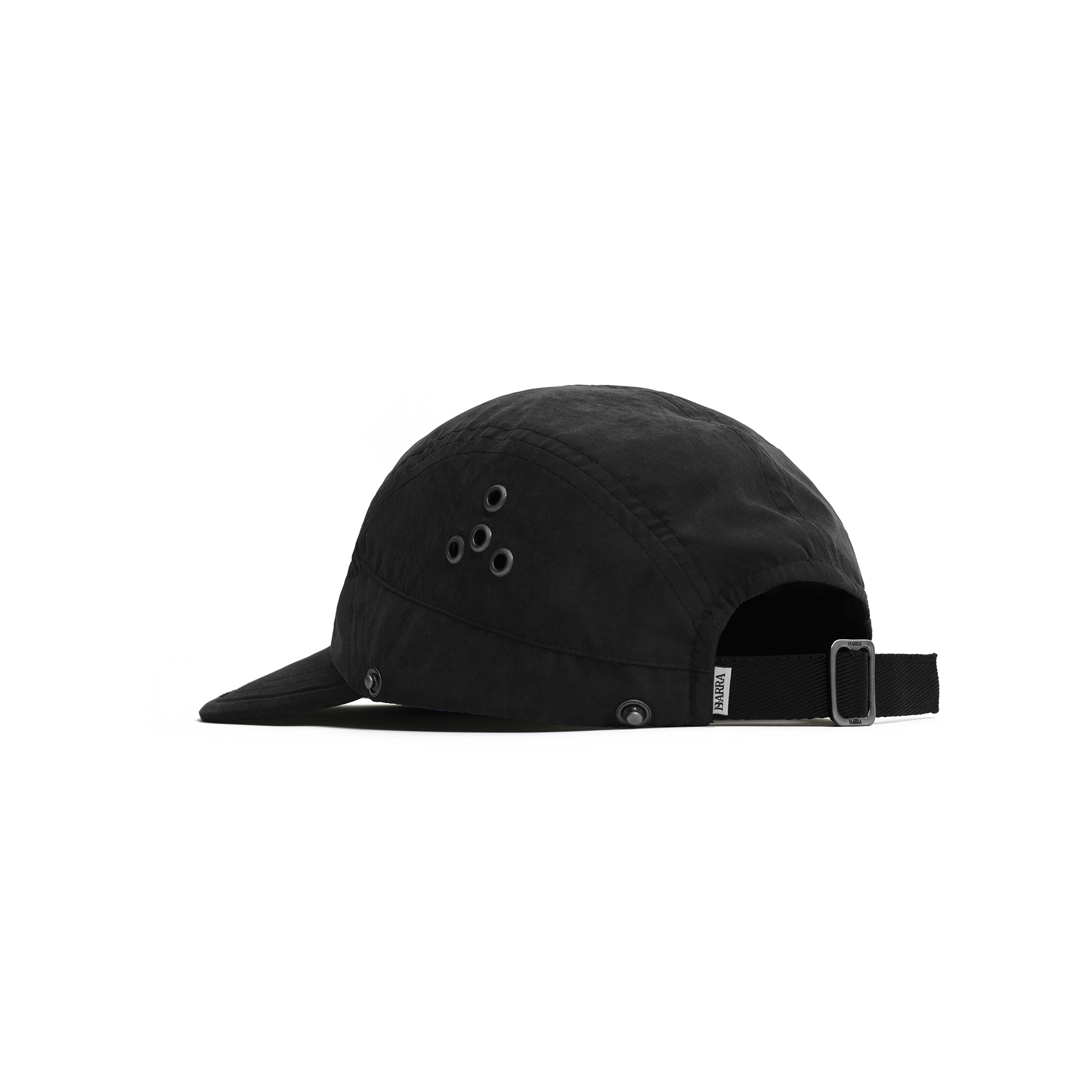 BONÉ FIVE PANEL LEVE PRETO VERSO