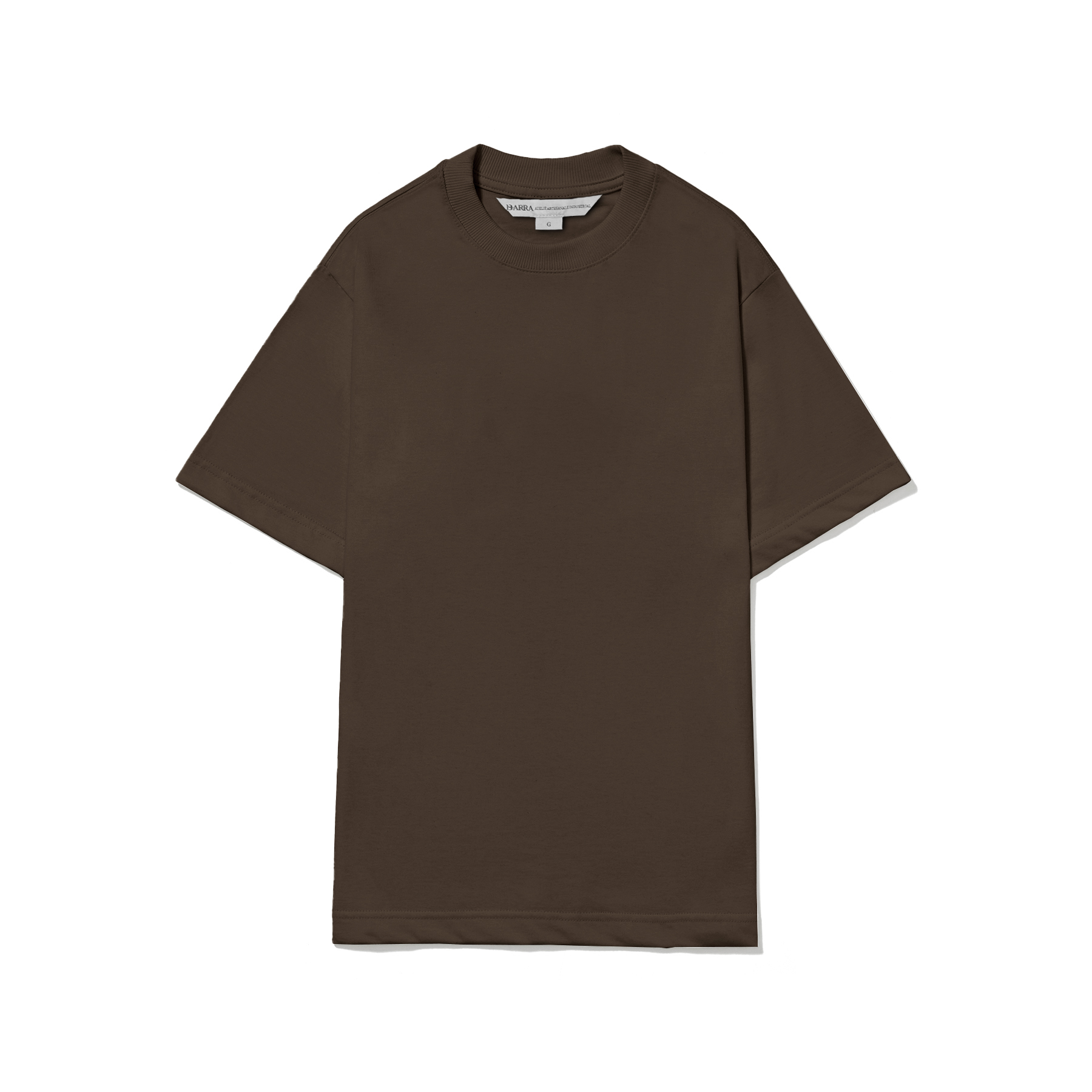 CAMISETA GOODS LOGO REMIX MARROM