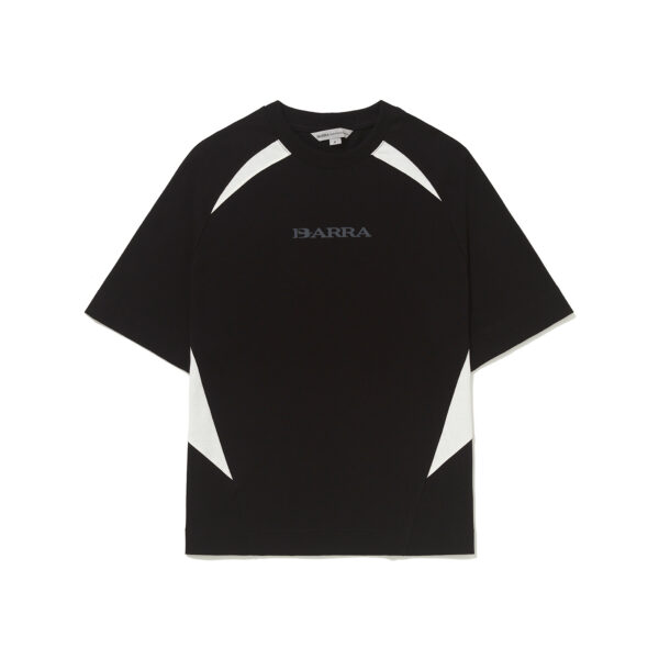 Camiseta Barra Crew Recortada “Barra Remix” Preta