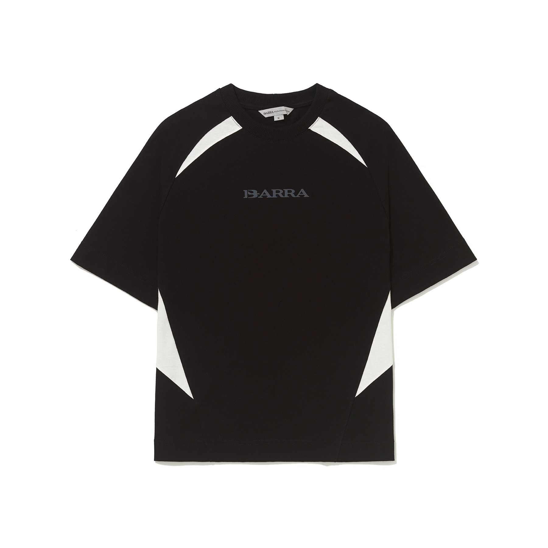 CAMISETA RECORTADA BARRA REMIX PRETA (1)