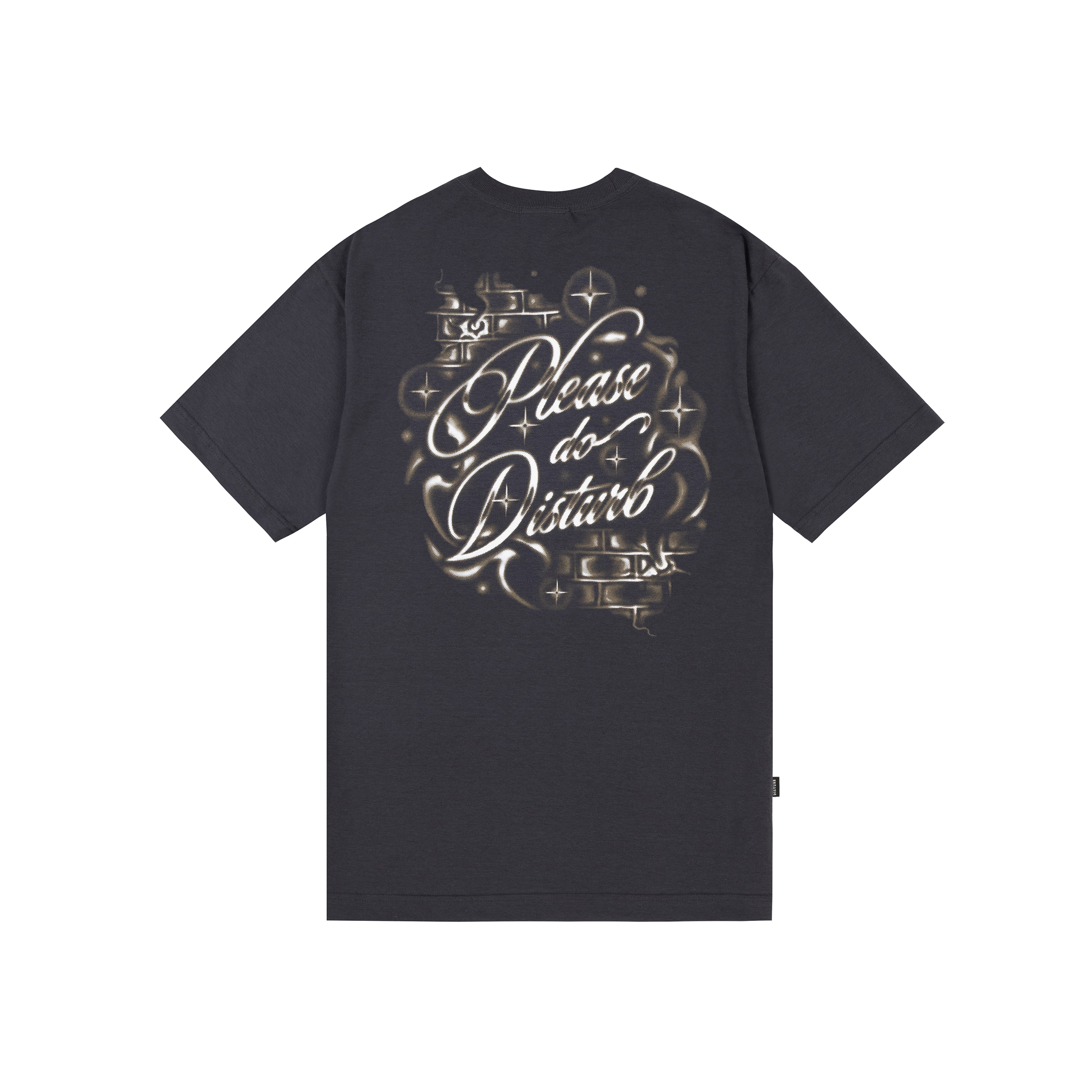 T-shirt Air Brush Cinza Costas