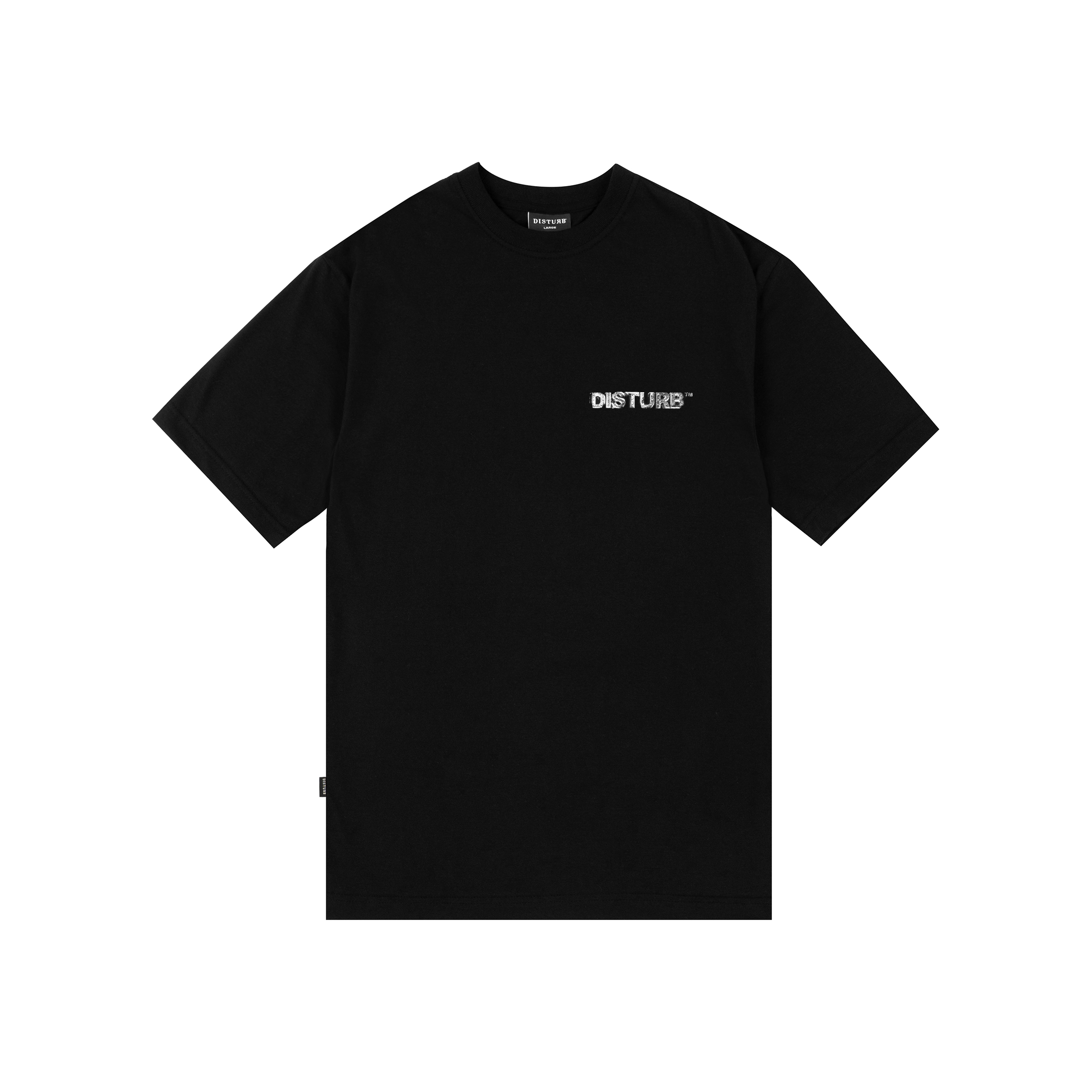 T-shirt Built by Disturb Preta