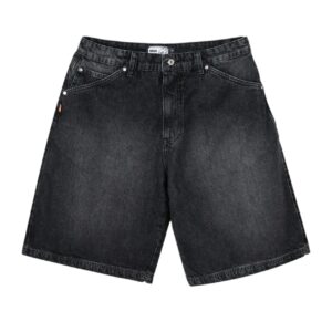 Shorts High Company Tagline Denim Black