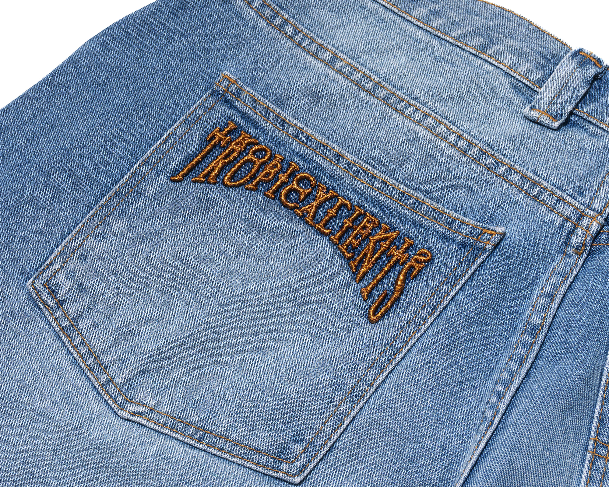 BERMUDA JEANS “WAAHED BLUE – ”4