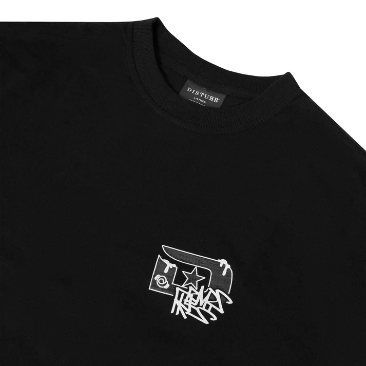 T-shirtStarThiefPretaFrente