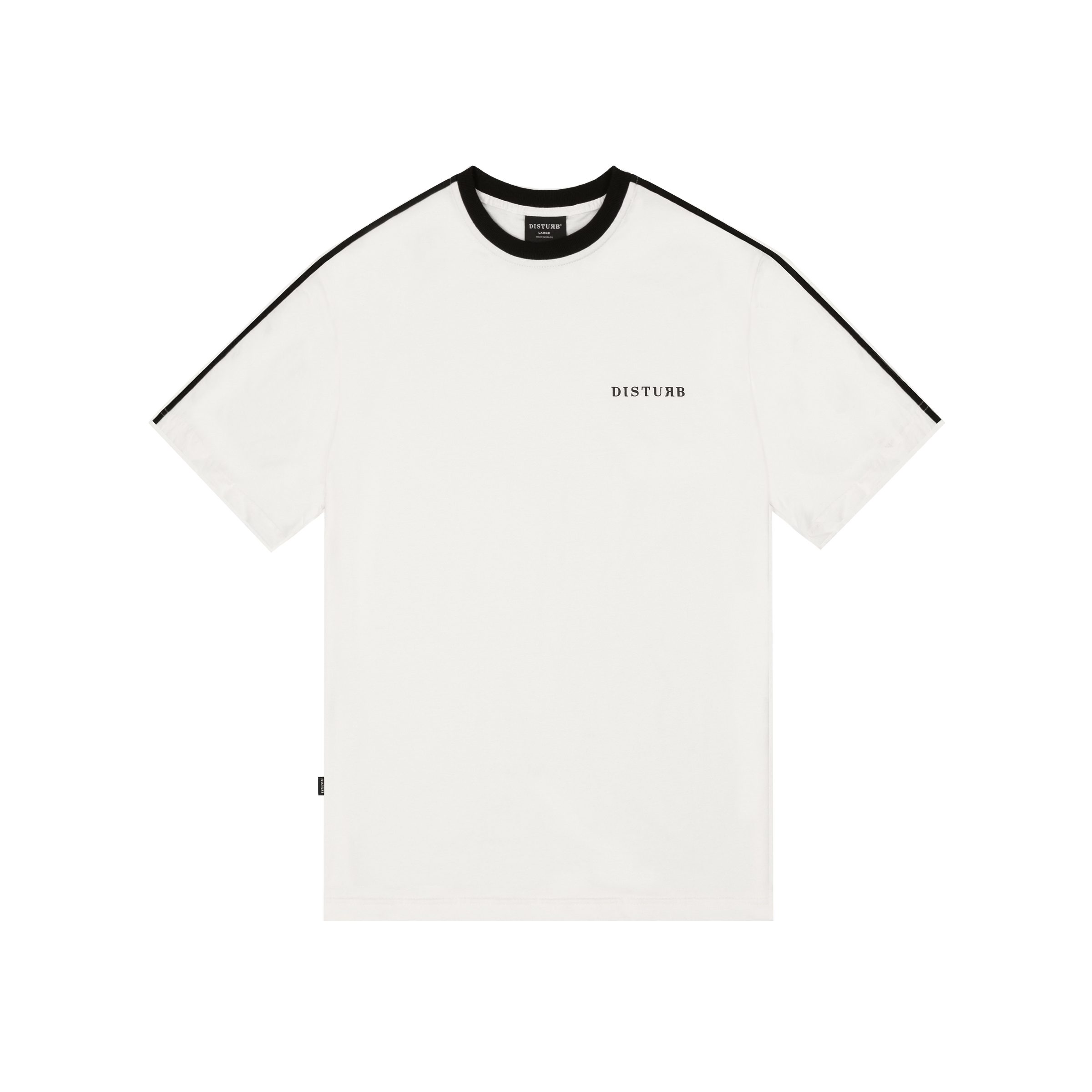 T-shirt Logo Shoulder Line Off