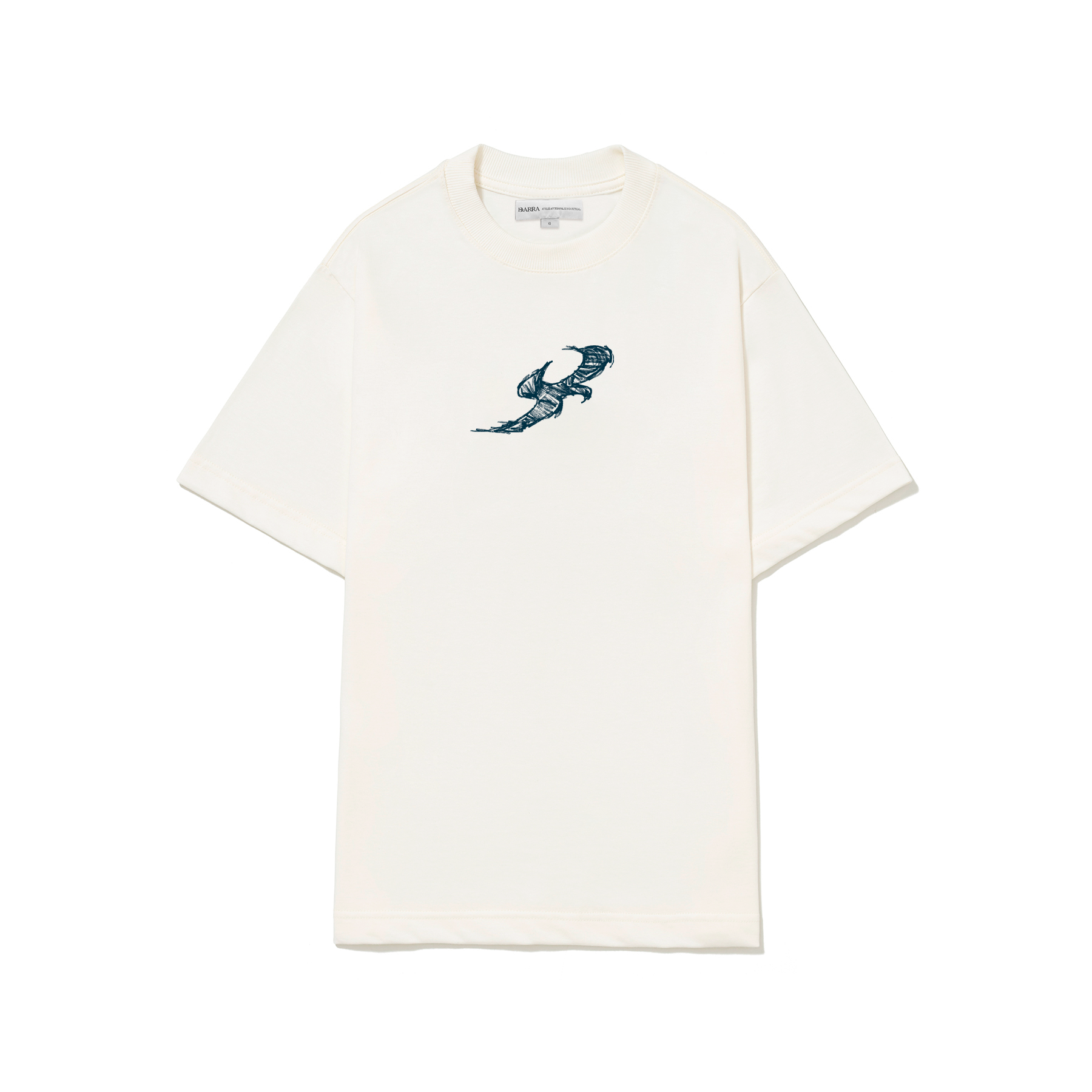 CAMISETA B GARÇA REMIX OFF WHITE