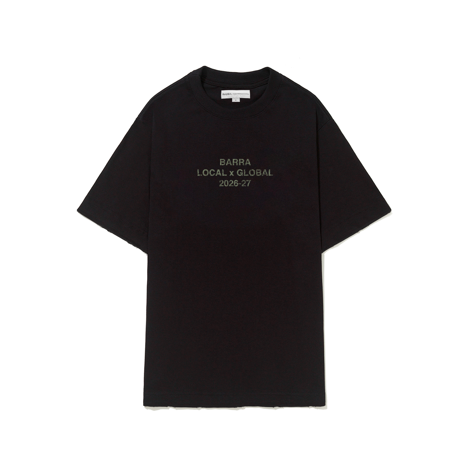 CAMISETA LOCAL X GLOBAL PRETA