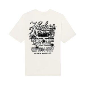 Camiseta High Company Love The Peace White