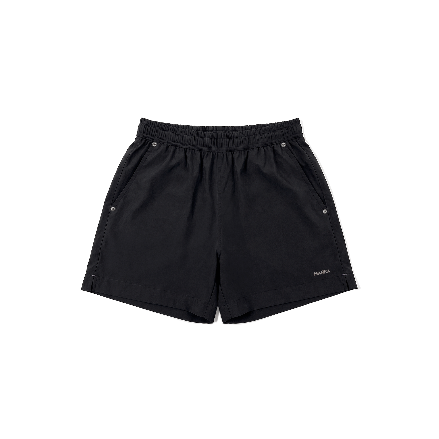 SHORT LEVE BARRA LOGO PRETO FRENTE